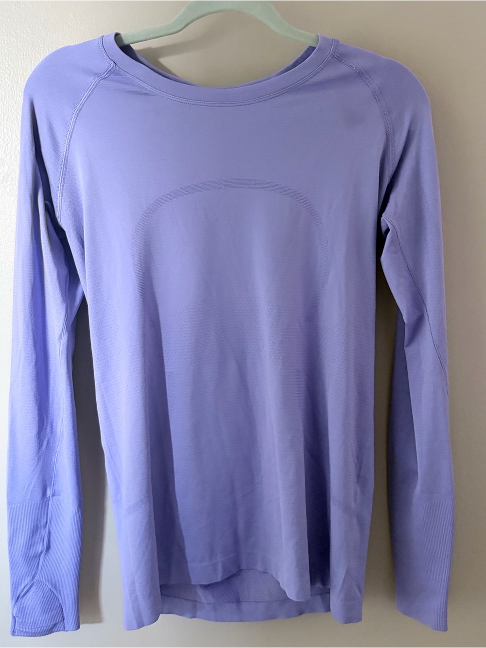 Lululemon Swiftly Tech Long Sleeve Shirt Lilac Purple Athletic Top